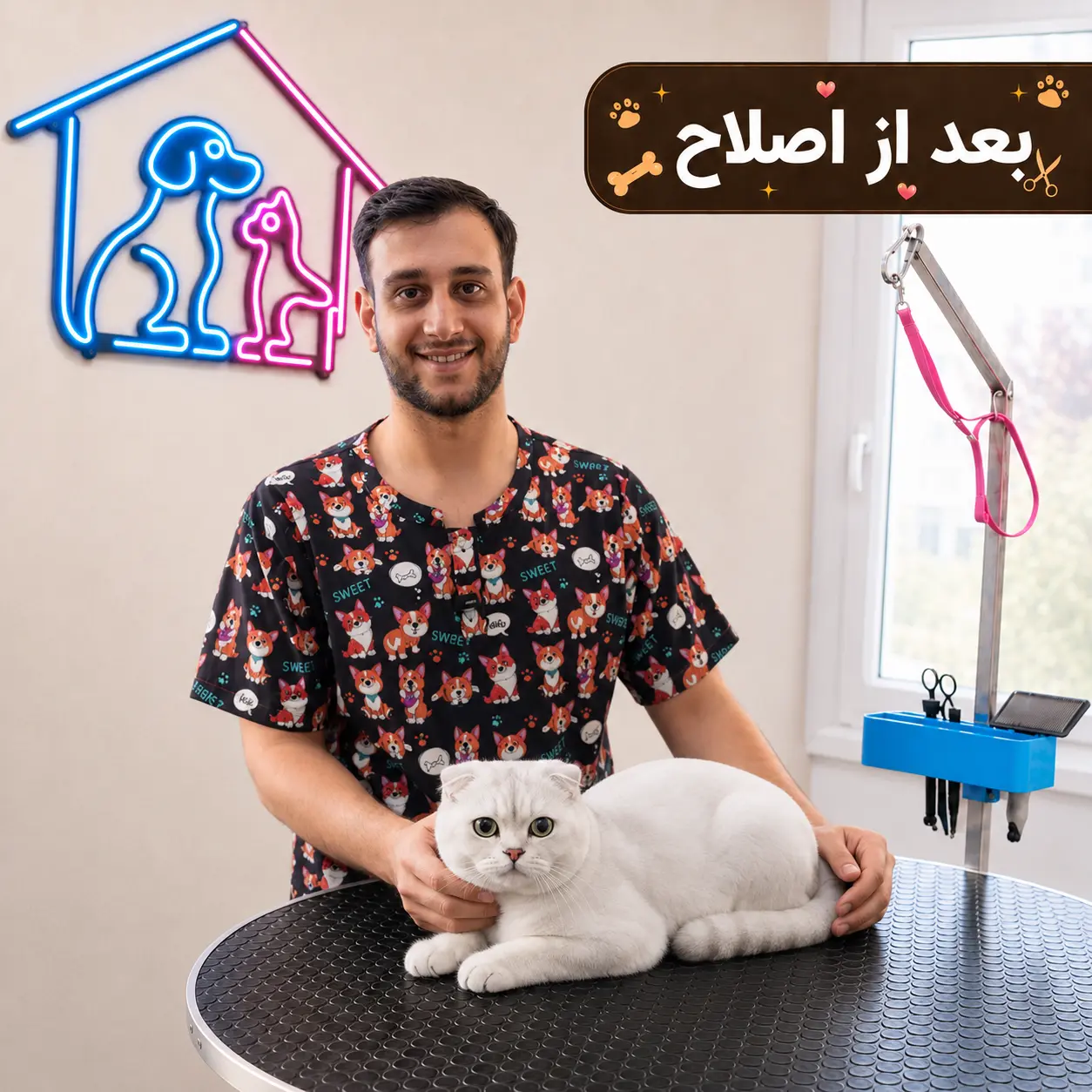 بعد از اصلاح پت